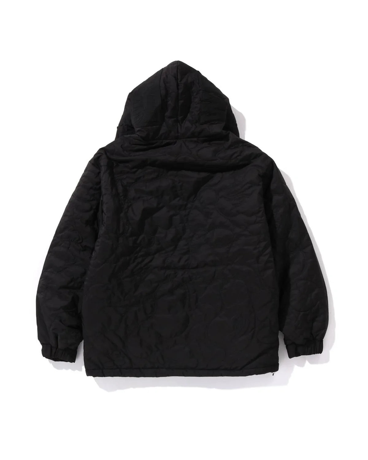Line Camo Quilted Nylon Shark Full Zip Jacket