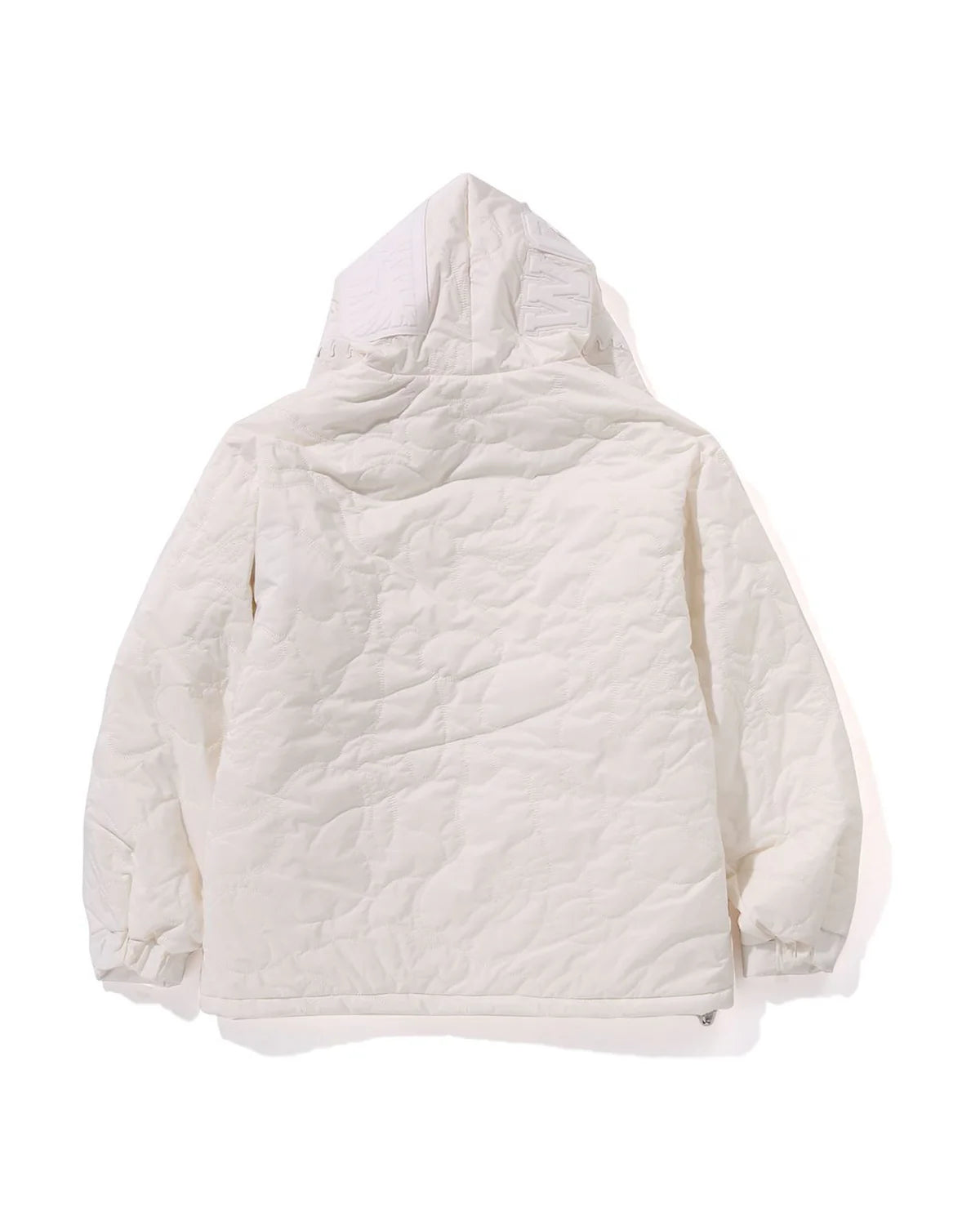 Line Camo Quilted Nylon Shark Full Zip Jacket