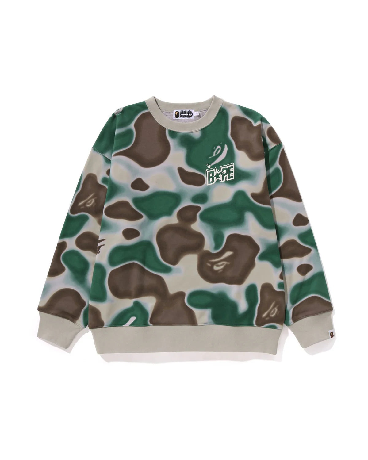Liquid Camo BAPE STA Crewneck Sweat