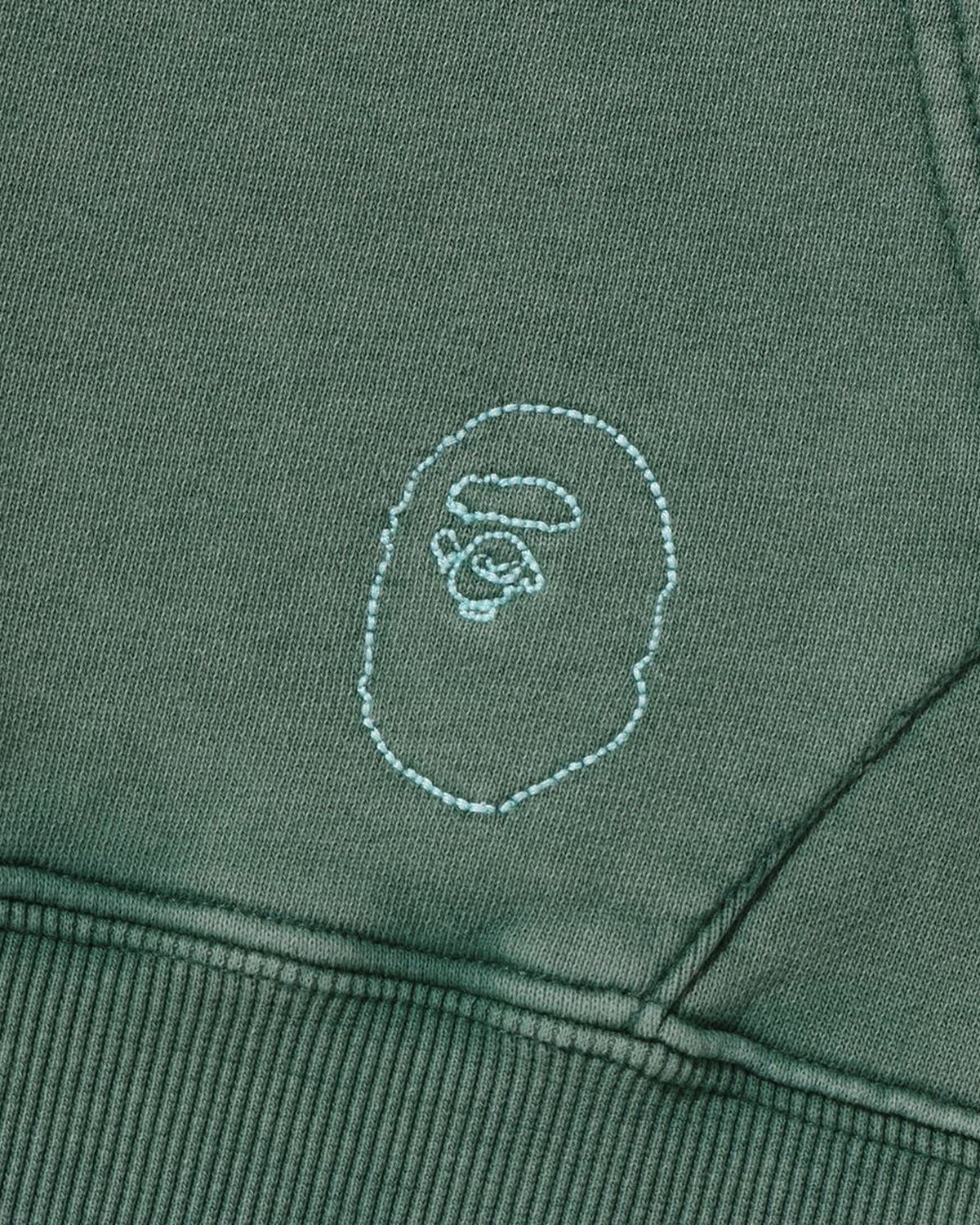 Washed Effect Relaxed Fit Pullover Hoodie
