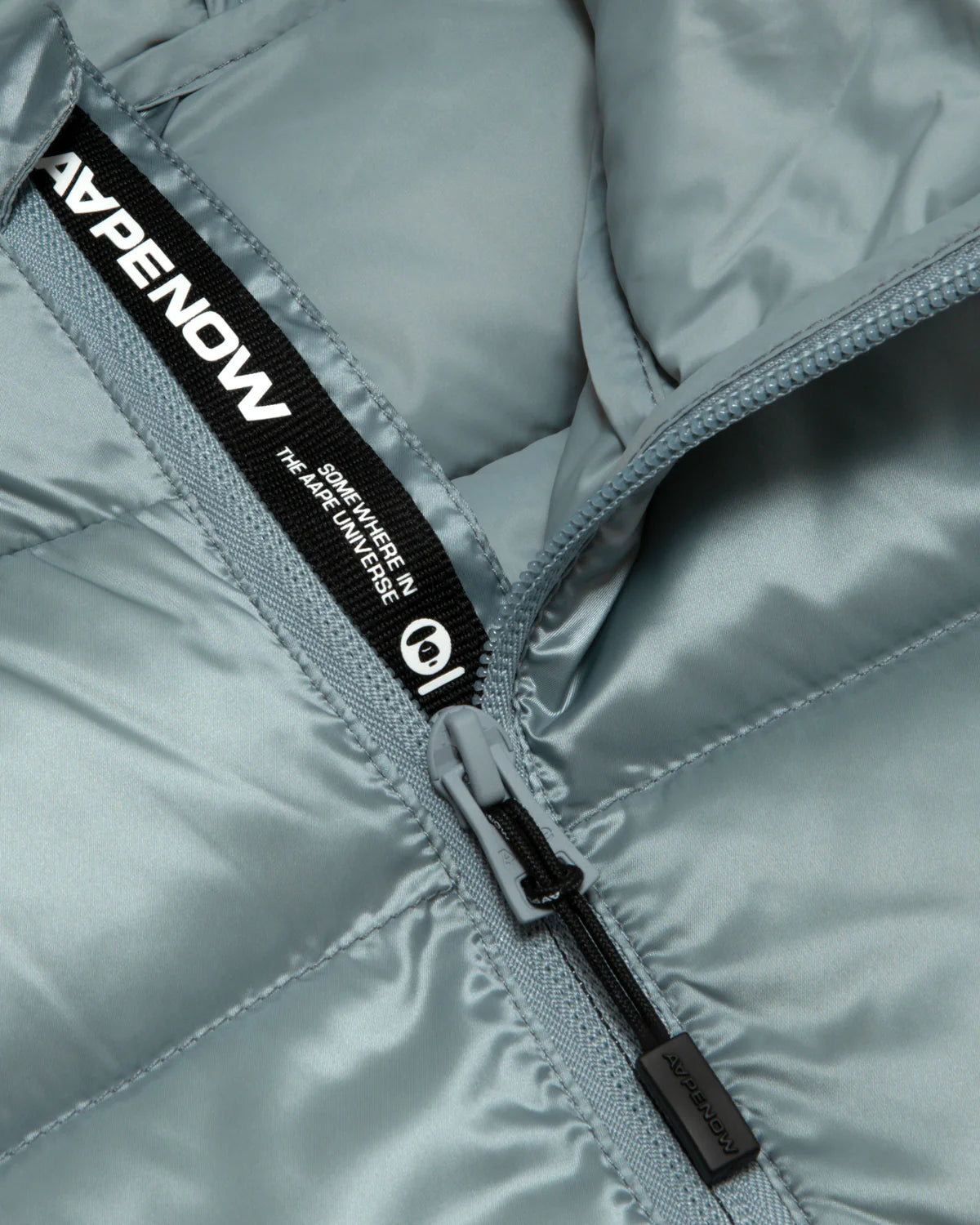 AAPENOW moonface logo puffer jacket