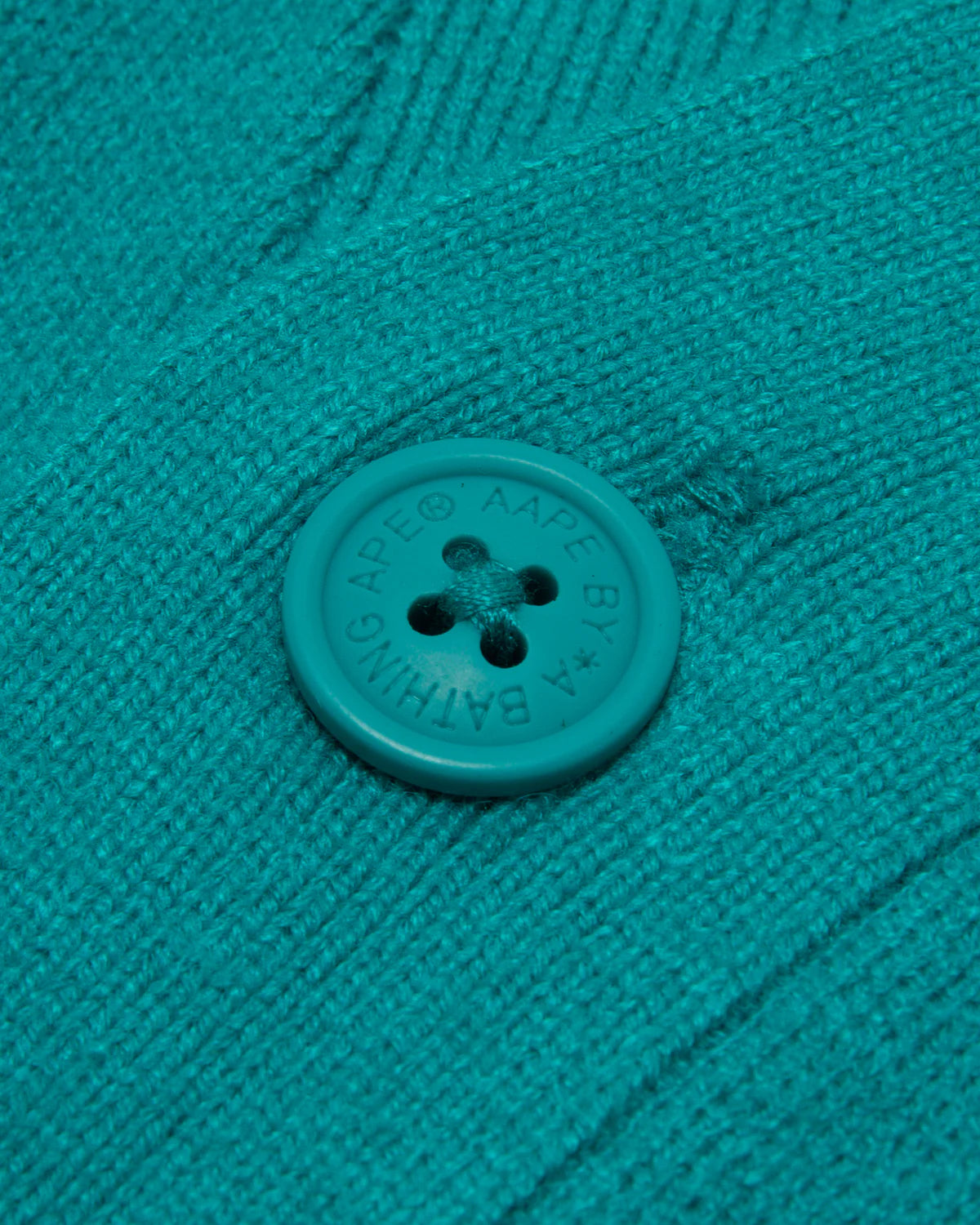 Moonface logo v-neck cardigan