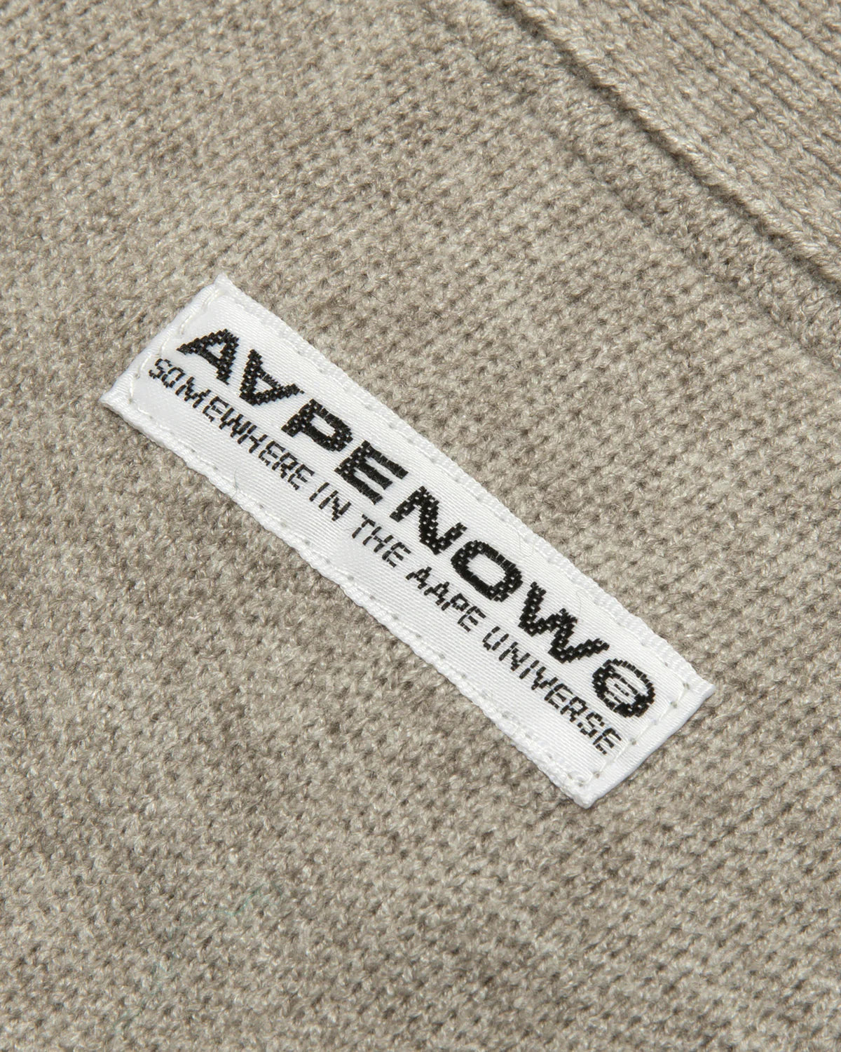 Moonface logo v-neck cardigan