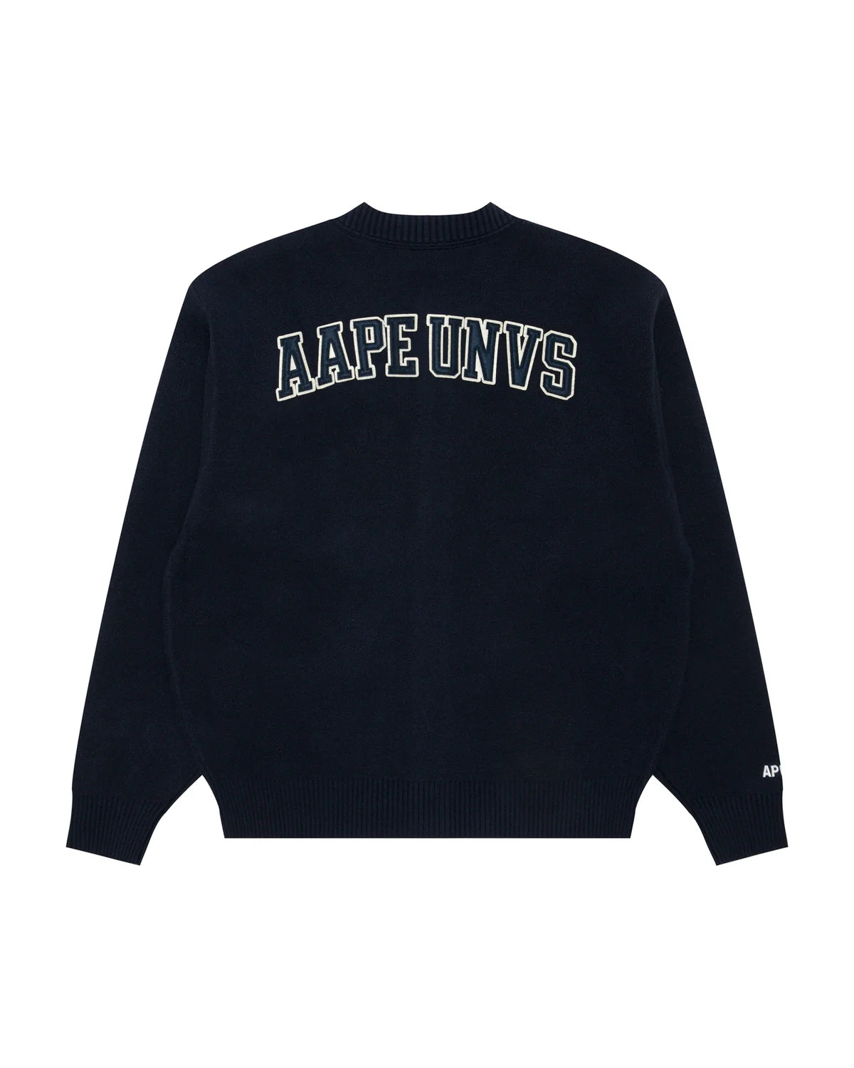 AAPENOW moonface logo button down cardigan