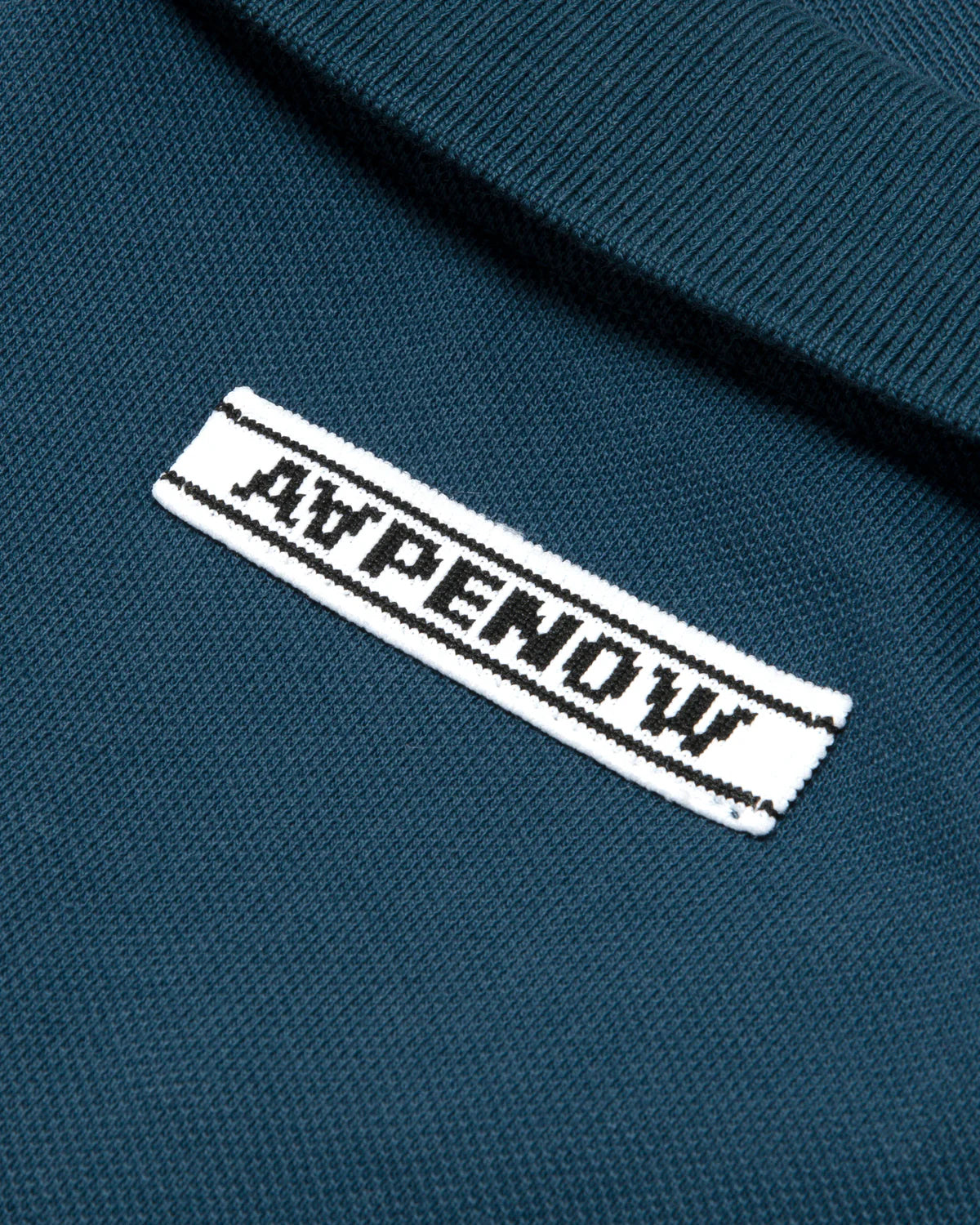 AAPENOW moonface logo polo shirt