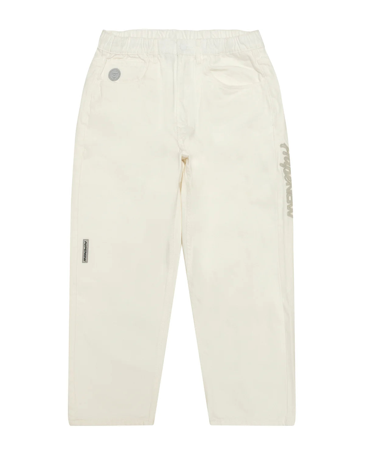 AAPENOW moonface logo jeans