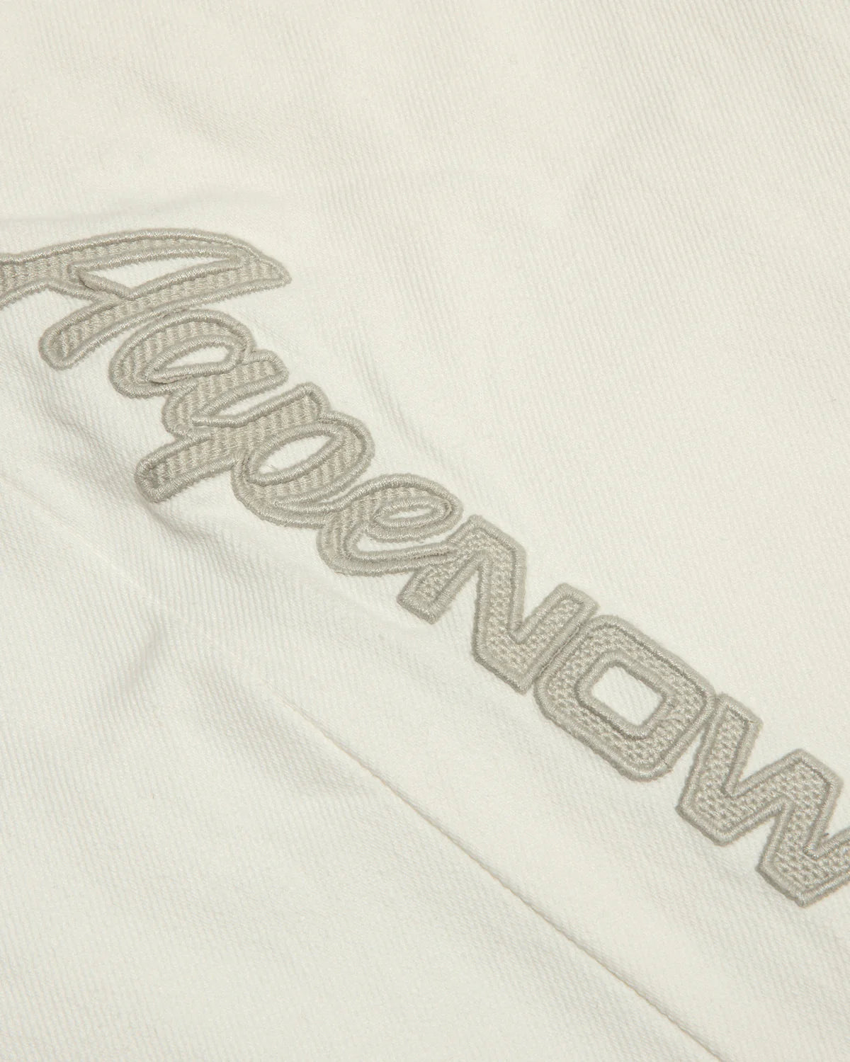 AAPENOW moonface logo jeans
