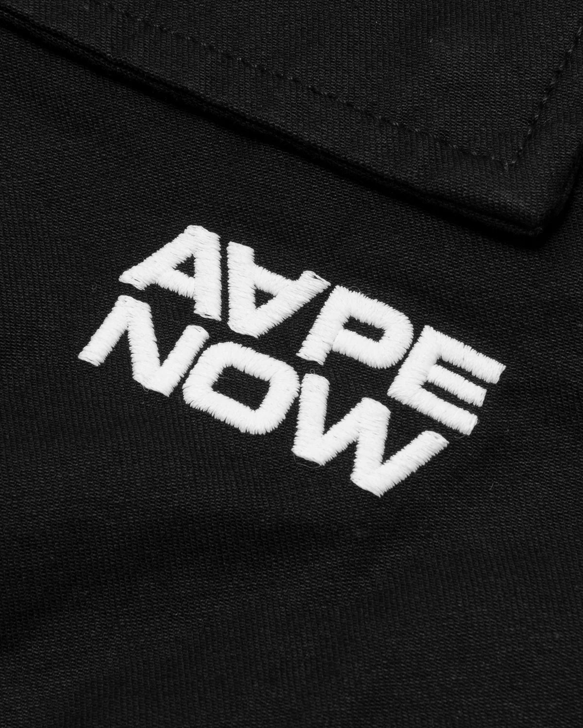 AAPENOW moonface logo cargo pants