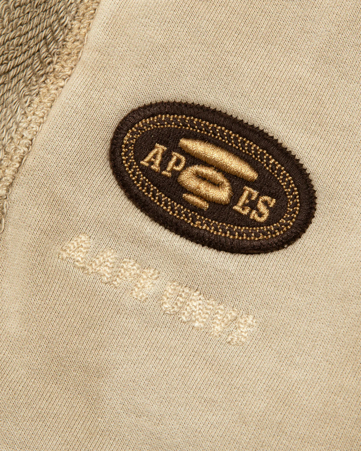 AAPEUNVS moonface logo sweat pants