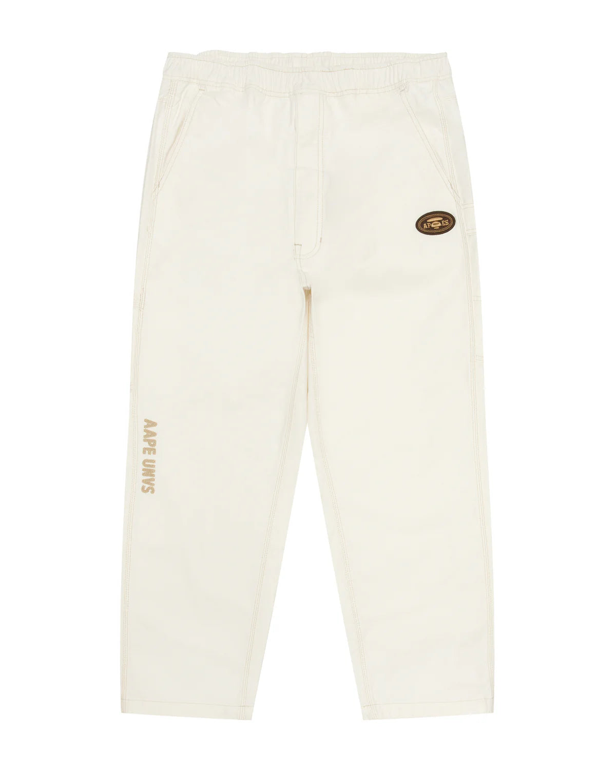 AAPEUNVS moonface logo relaxed fit pants