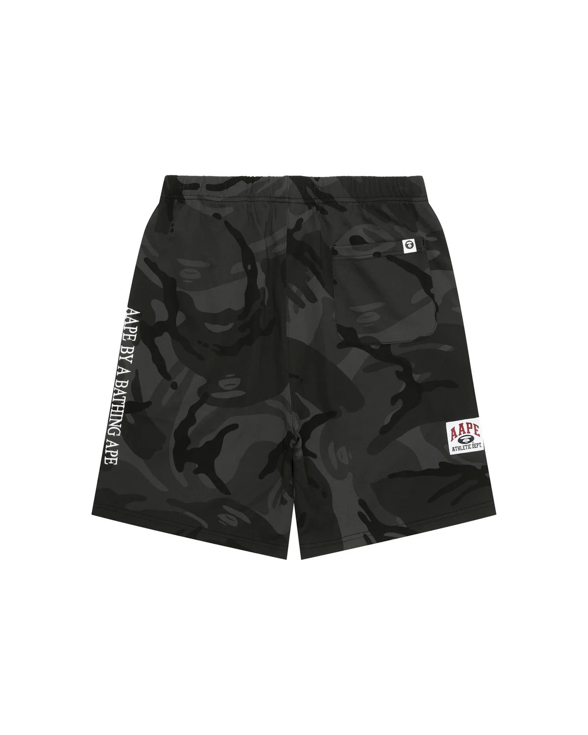 AAPENOW moonface logo sweat shorts