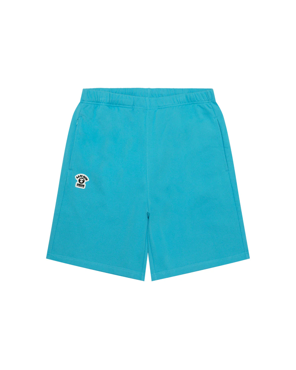 AAPENOW moonface logo sweat shorts