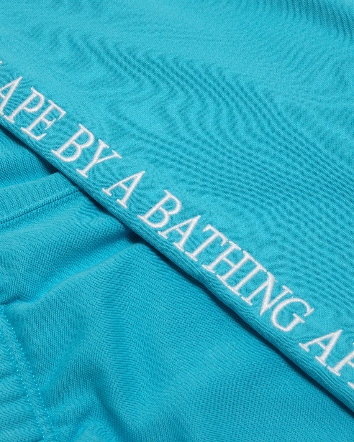 AAPENOW moonface logo sweat shorts