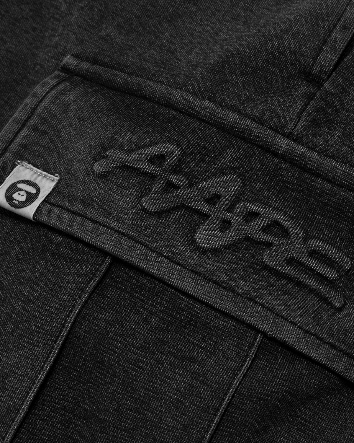 Moonface logo cargo sweat shorts
