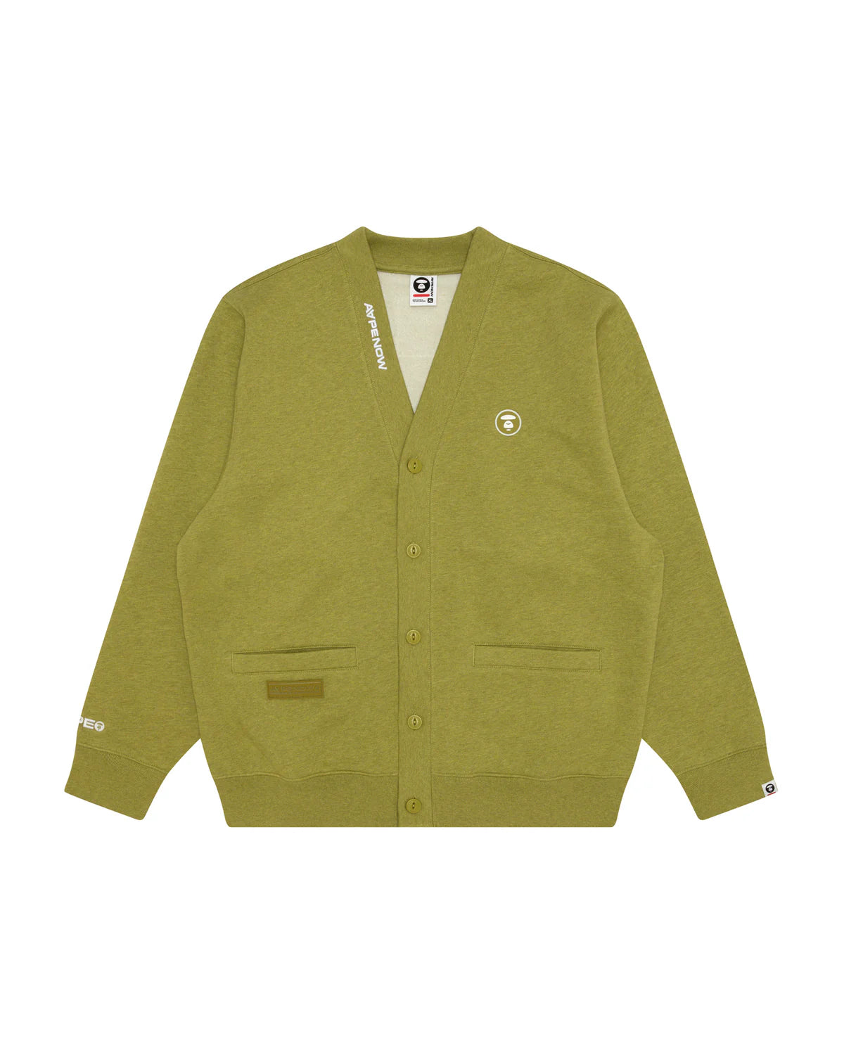 AAPENOW moonface logo cardigan