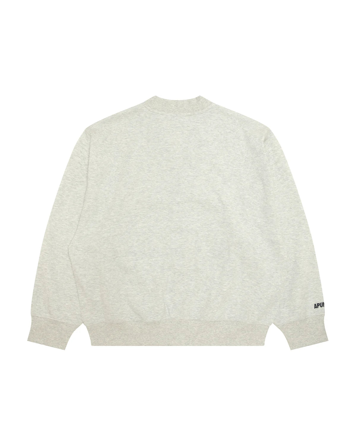 Multi-logo v-neck button down sweatshirt