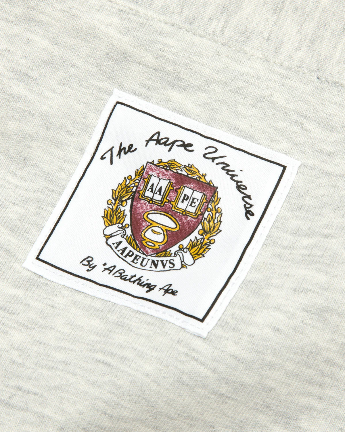 Multi-logo v-neck button down sweatshirt