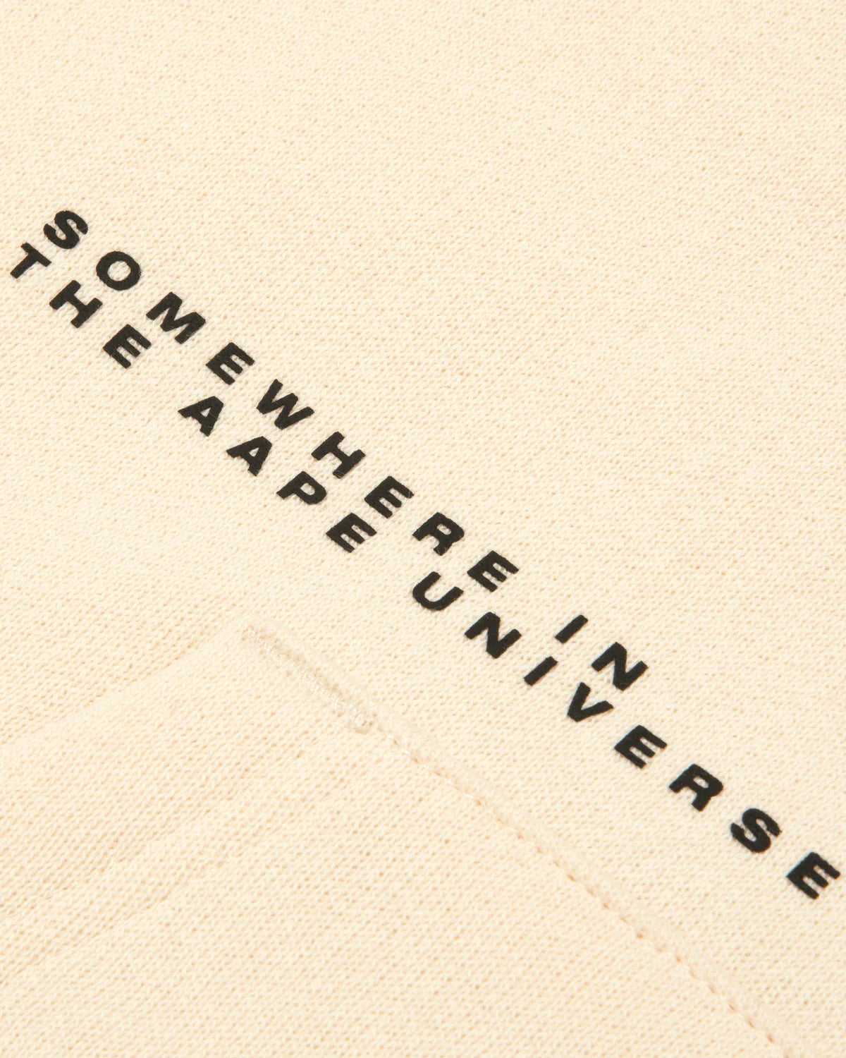Moonface logo zip-up hoodie