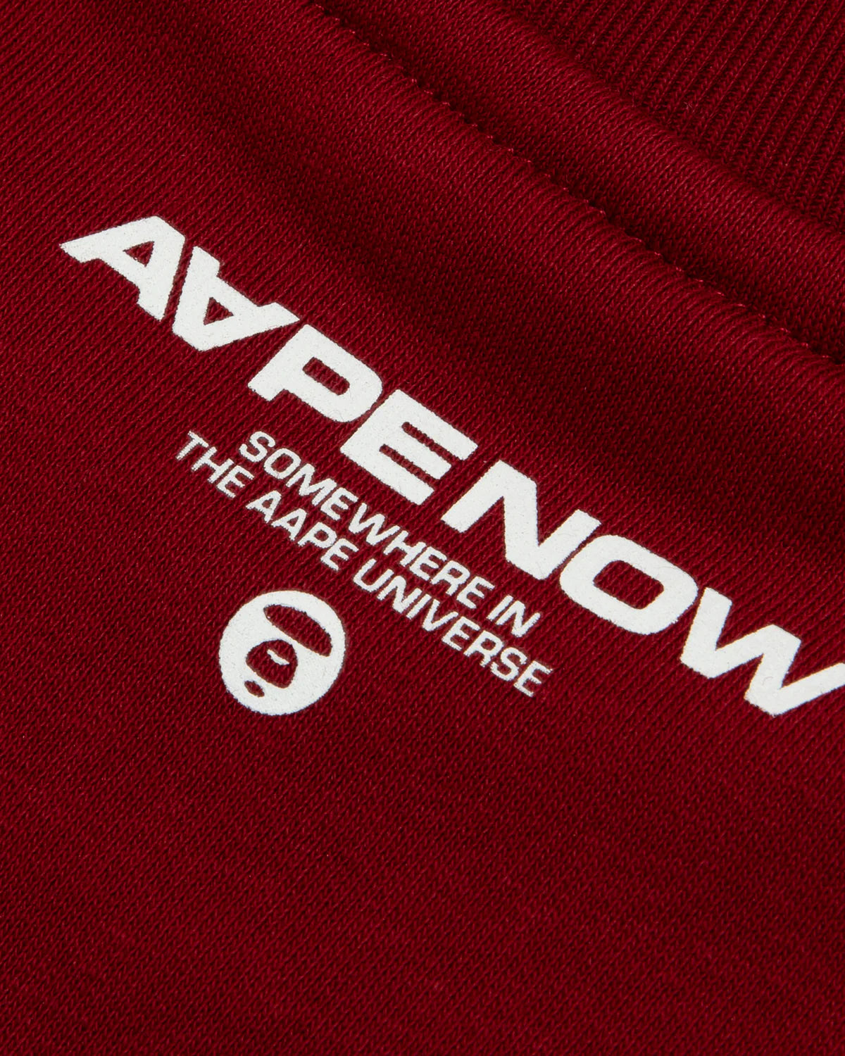 AAPENOW moonface logo sweatshirt