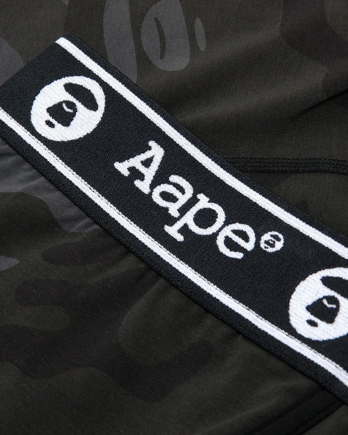 Moonface logo camo boxer briefs