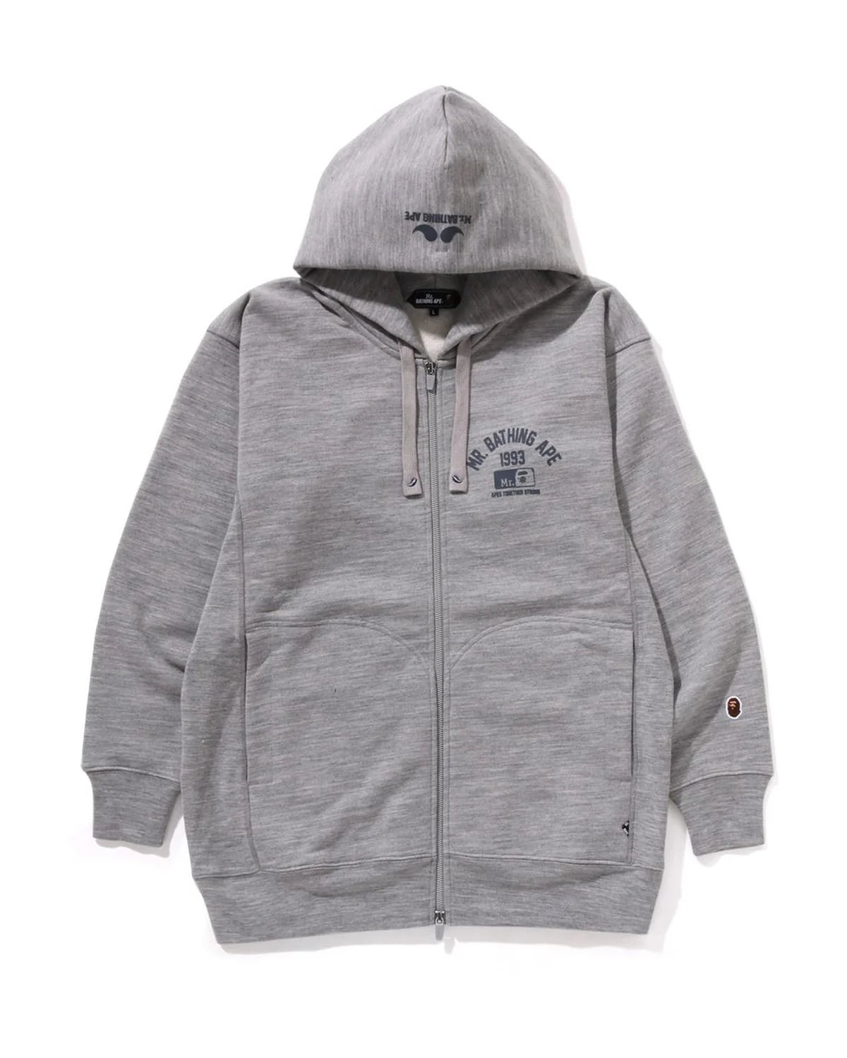 Zip-up pullover hoodie