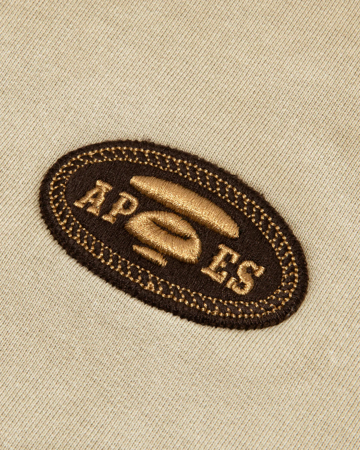 AAPEUNVS moonface logo sweatshirt