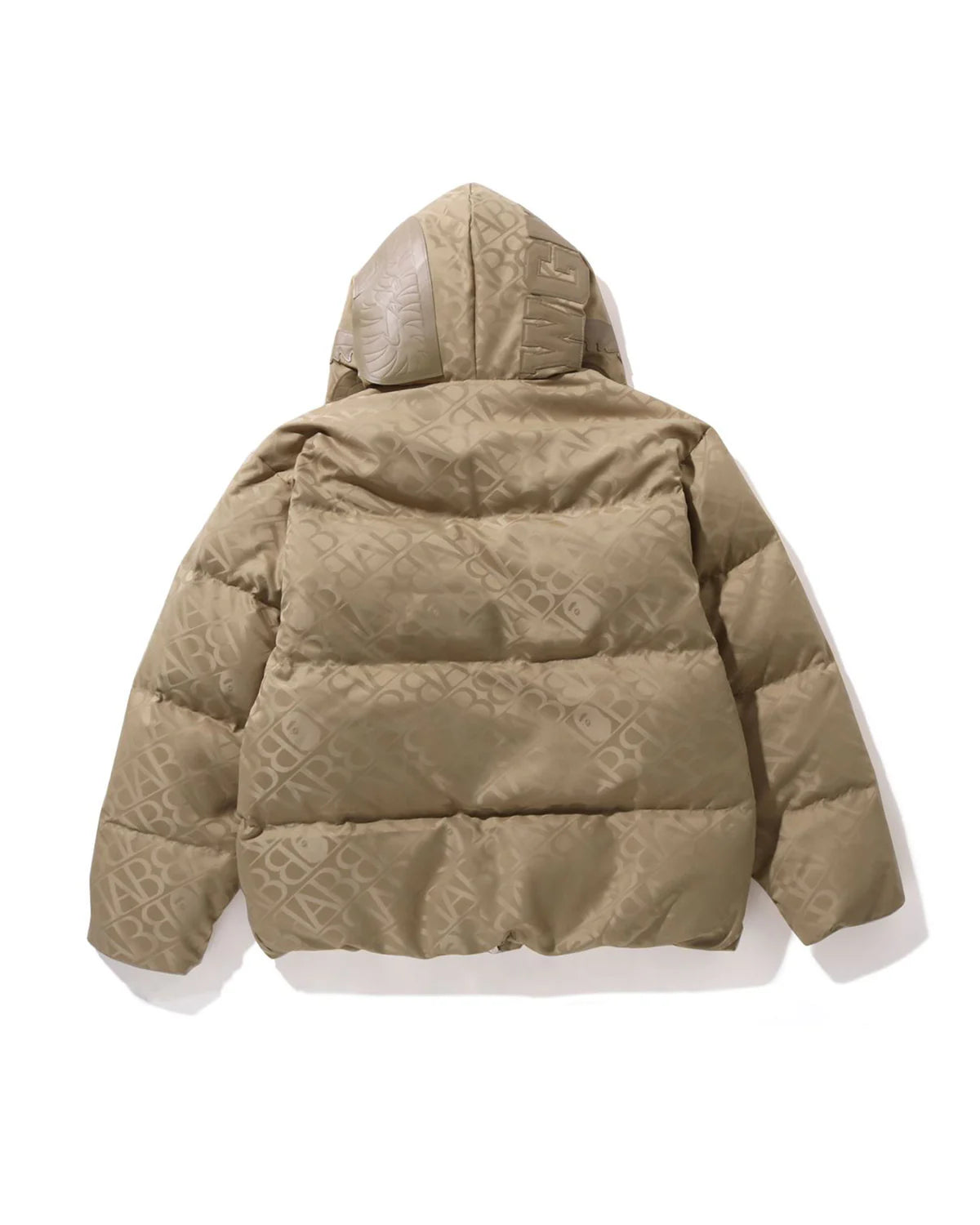 Sport Monogram Shark Hoodie Puffer Down Jacket
