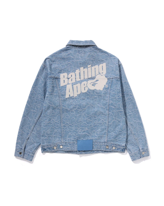 Line Camo Denim Jacket