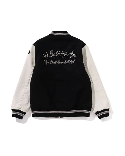 Embroidery Varsity Jacket