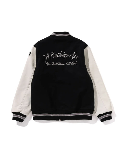 Embroidery Varsity Jacket