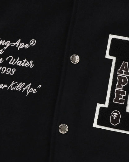 Embroidery Varsity Jacket
