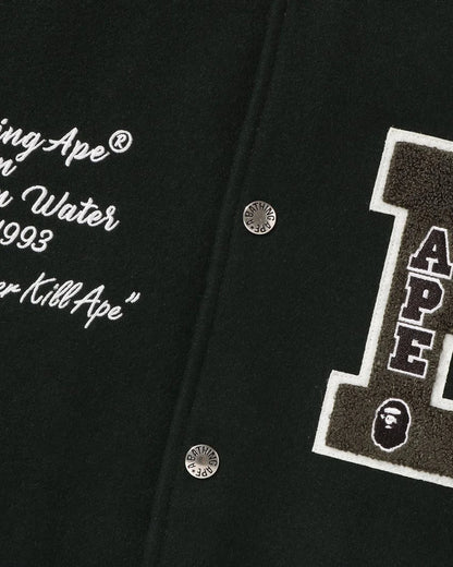 Embroidery Varsity Jacket
