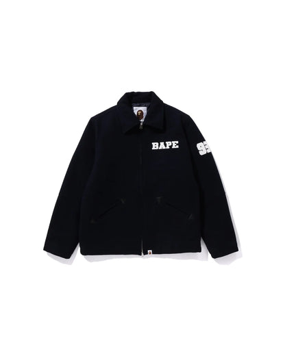 BAPE Melton Zip Jacket