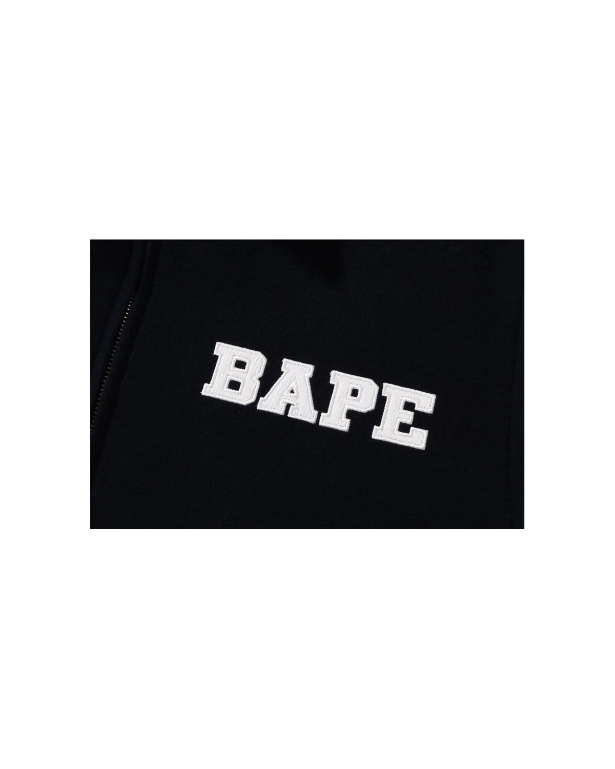 BAPE Melton Zip Jacket