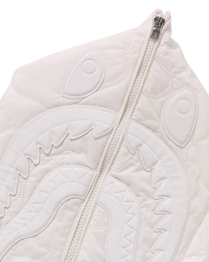 Line Camo Quilted Nylon Shark Full Zip Jacket