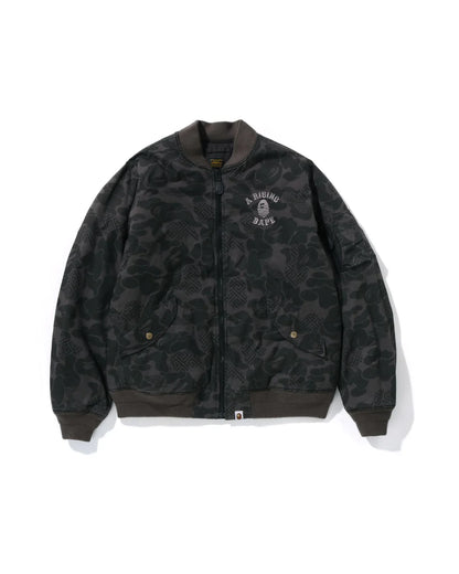 Asia Camo Bomber Jacket