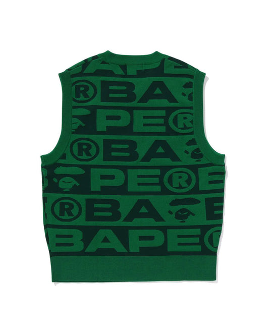 Lux Sport Pattern Knit Vest