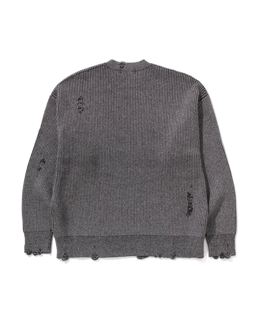 Damage Relaxed Fit BAPE Sweater