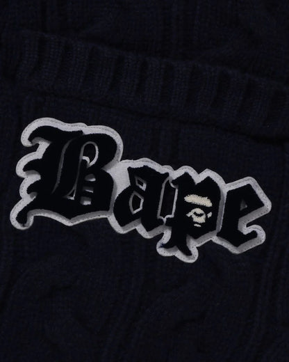 College Badges Knit Cardigan
