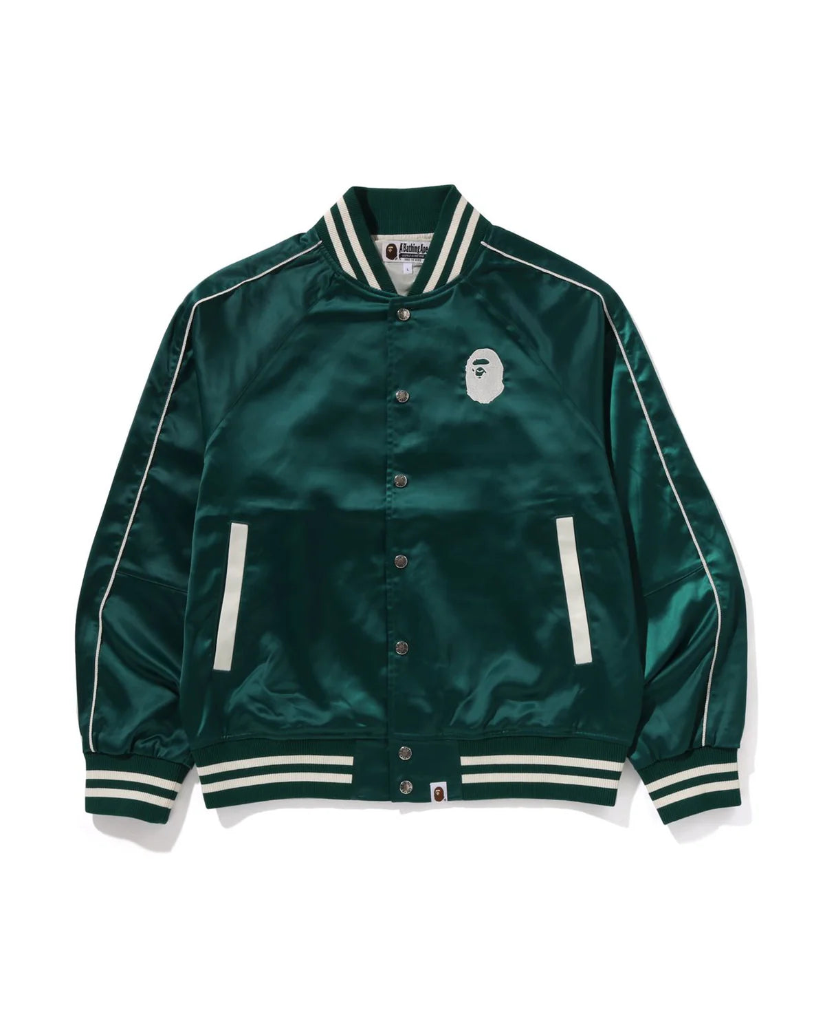 A Bathing Ape Nylon Varsity Jacket