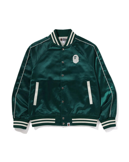 A Bathing Ape Nylon Varsity Jacket