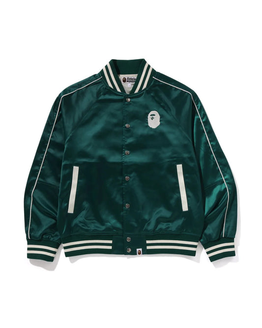 A Bathing Ape Nylon Varsity Jacket