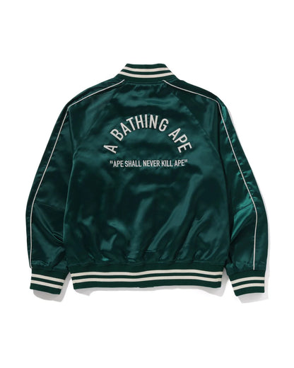 A Bathing Ape Nylon Varsity Jacket