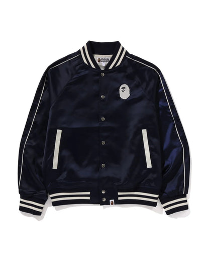 A Bathing Ape Nylon Varsity Jacket