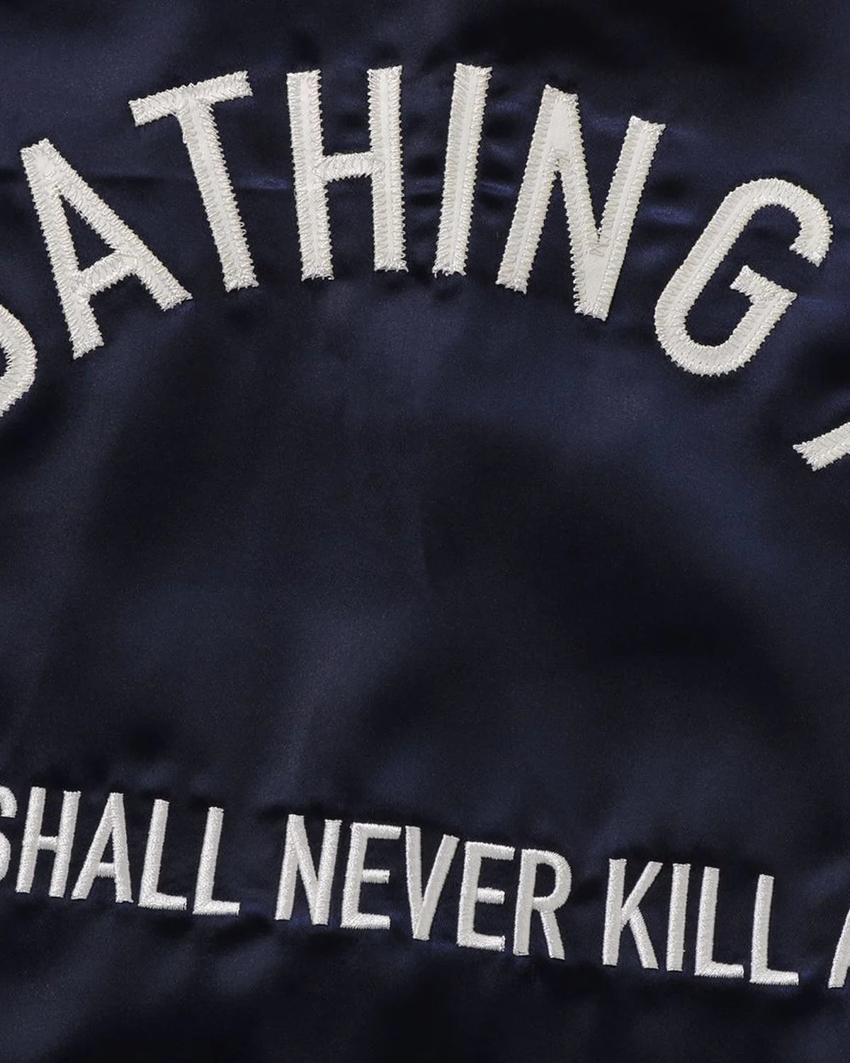 A Bathing Ape Nylon Varsity Jacket