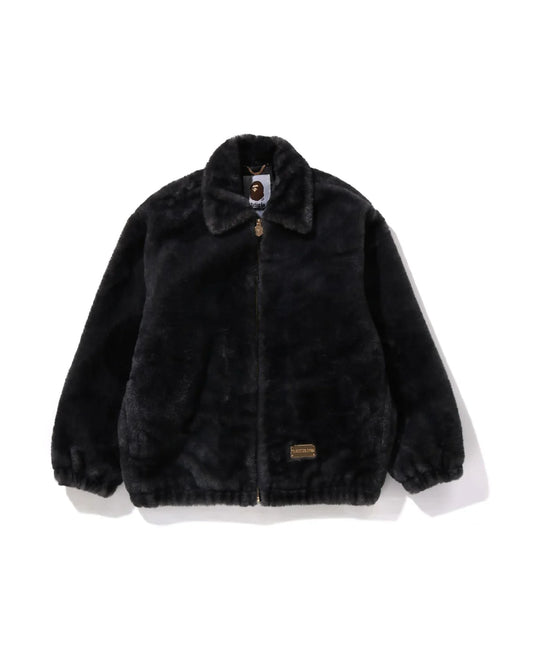 Camo Fluffy Jacket