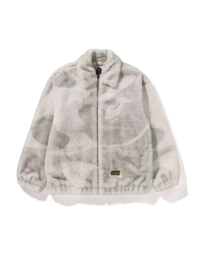 Camo Fluffy Jacket
