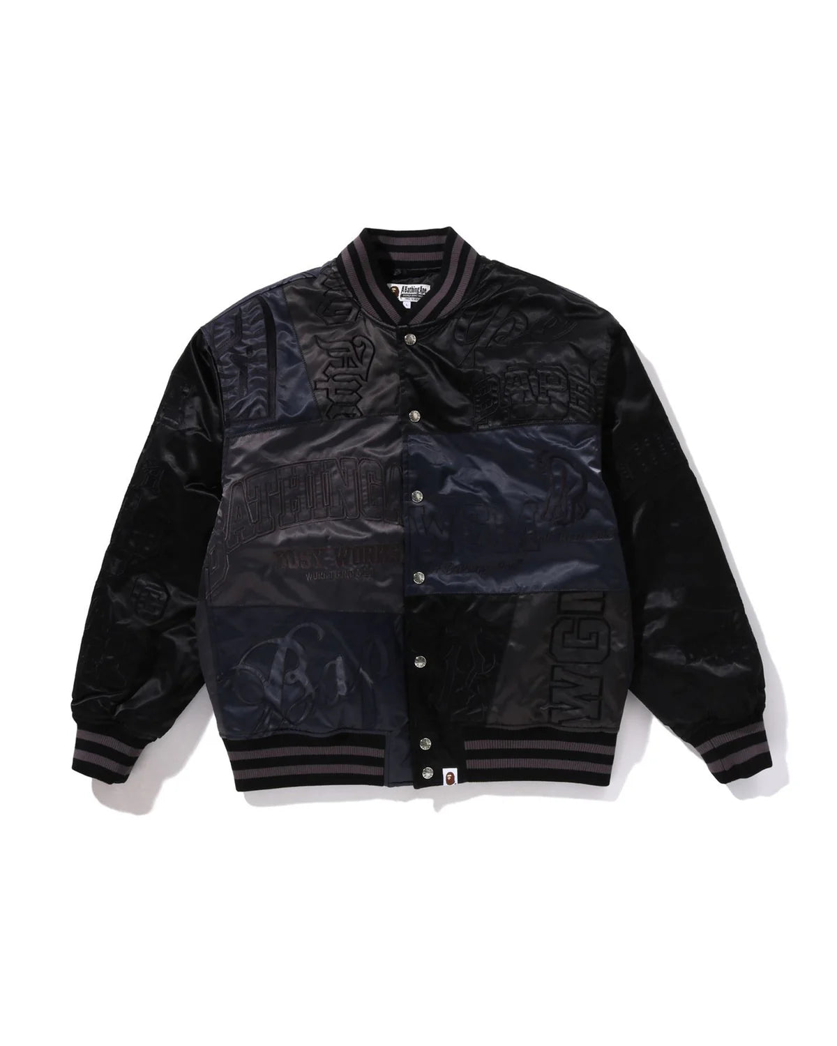 Patchwork Varsity Jacket