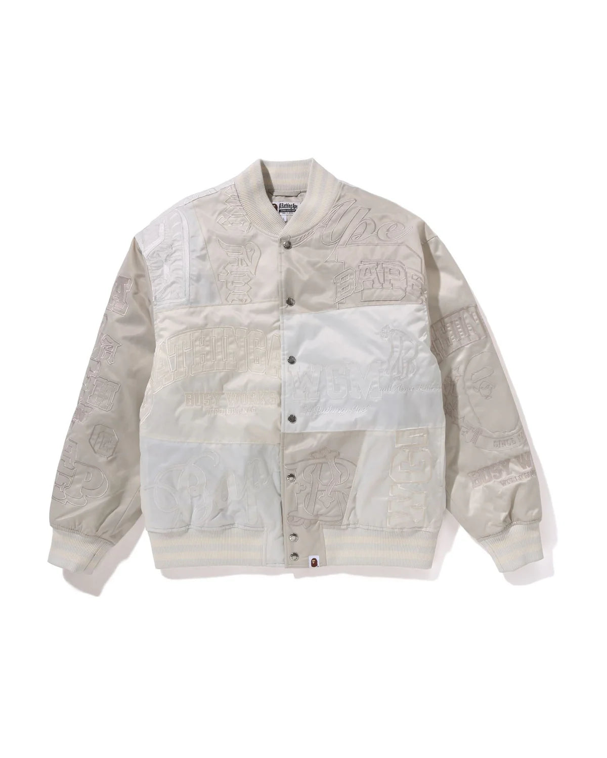 Patchwork Varsity Jacket