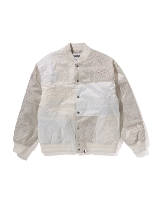Patchwork Varsity Jacket